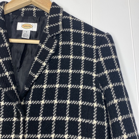 Talbots Wool Pea Coat Size 8 - Picture 3 of 8